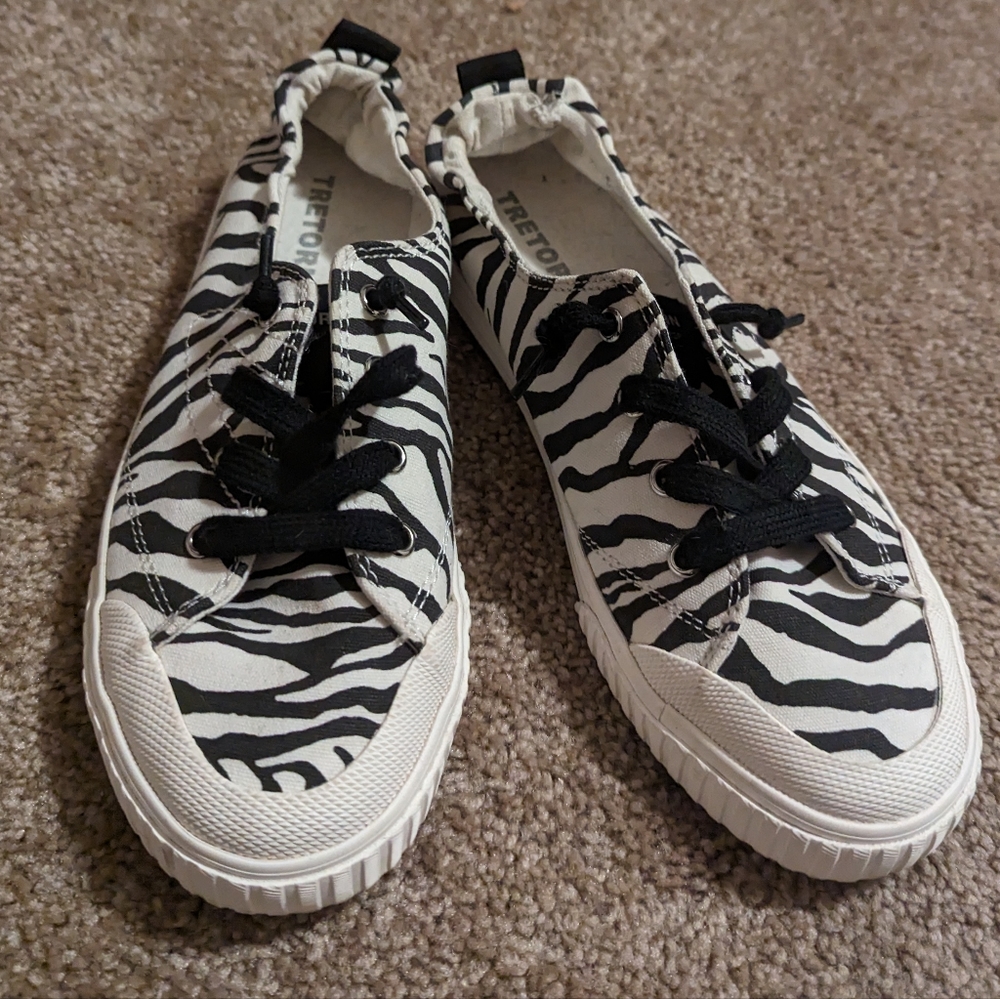 Tretorn discontinued Zebra Sneakers - Picture 3 of 5